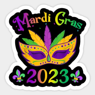 Mardi Gras 2023 Sticker